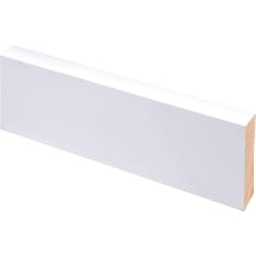 Maler Aava 12x52x3300 EM mänty valkoinen jalkalista 5kpl/pkt