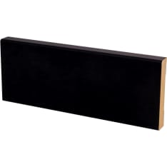 Maler Aava 12x58x3300 MDF melamine black Casing Molding