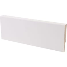 Maler Aava 12x58x3300 EM mänty valkoinen jalkalista 5kpl/pkt