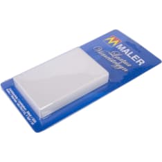 Maler MDF smooth 19X75X115 MEL white decorative piece PKT