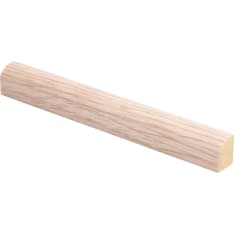 Maler Pyörre 12x16x2750 MDF white lacquered oak carpet strip