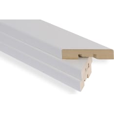 Maler Aava 12x42xM11/1-puol. MDF E0 melamiini valkoinen ovisetti 1kpl/pkt