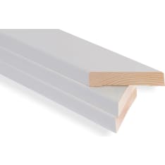 Maler Aava 12x42xM11/1-sided EM pine white door set
