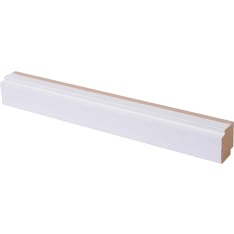 Maler MDF 16x19x2750 mel semi-gloss white E0 shade strip