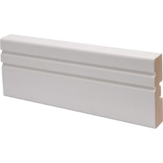 Maler Jana 16x58x2200 MDF E0 melamine white cover list