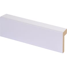 Maler 16x42/10x2200 MDF melamine Pure White E0 Outside Corner Molding