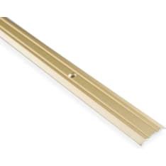 Maler 3,5x25x2000 aluminium Gold anodized screw fixing seamless strip