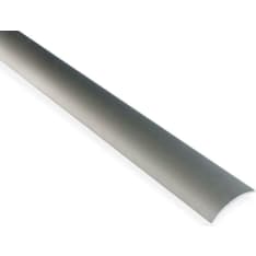 Maler 5x30x2000 aluminium Brushed steel Velcro fastening seamless strip