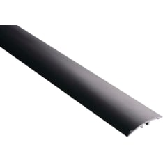 Maler 5x40x1000 aluminium black anodized dowel fastening for flat base
