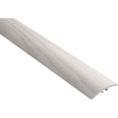 Maler 5x40x1000 aluminium white oak with dowel fixing for flush mount