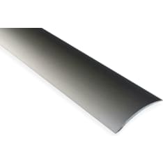 Maler 8,4x61x1000 aluminium brushed steel with Velcro fastening for flat base