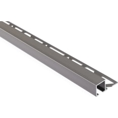 Maler 12x28x2500 Aluminium Brushed Graphite Tile backsplash