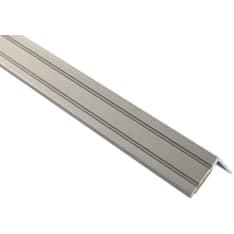 Maler 25x20x2000 aluminium brushed graphite step molding