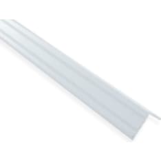 Maler 25x20x1000 aluminium white painted step frame
