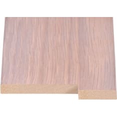 Maler 9x92/29 smooth white lacquered oak veneer threshold