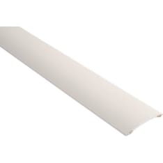 Maler 5x40 aluminium white painted adhesive fixing seam strips