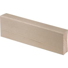 Maler Art 16x42x2200 softwood veneered lacquered picket list