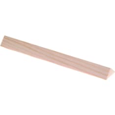 Maler 15x15x1000 Pine EM wood-finished triangular molding