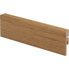 Maler 12x42x1050 MDF melamine Alaskan oak skirting board