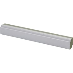 Maler SPA MDF 15x19x2400 E0 kosteudenkestävä valkoinen varjolista