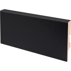 Maler 12x70x2750 MDF melamine black skirting board