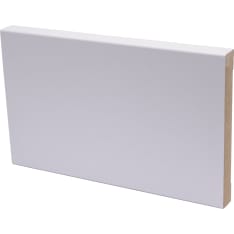 Maler Aava 12x92x2200 MDF E0 melamine pure white Casing Molding