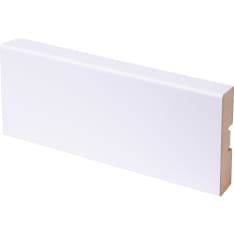 Maler Aava 16x58x2200 MDF E0 melamine pure white Casing Molding
