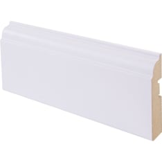 Maler Koski 16x65x2200 MDF E0 melamine pure white Casing Molding