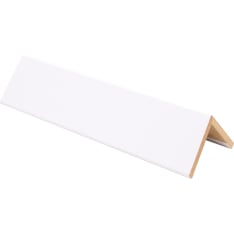 Maler Art 4x40x40x2750 MDF melamine Pure White E0 Flexi-Angle Corner Trims