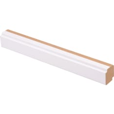 Maler 16x19x2750 MDF melamiini Puhdas Valkoinen E0 Varjolista