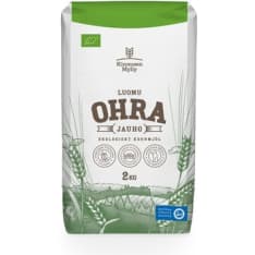 Kinnusen Mylly 2 kg organic barley flour