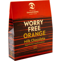 Dmmenberg orange 90 g milk chocolate button