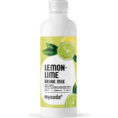 Mysoda Sitruuna - Lime 500 ml luontaisesti makeutettu makutiiviste