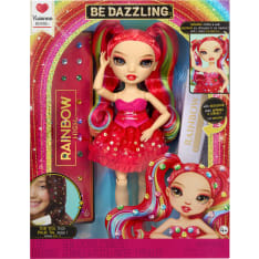 Rainbow High Be Dazzling Vivienne Rouge punainen muotinukke
