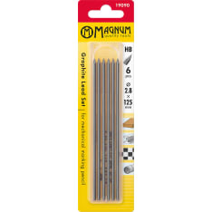 Magnum grafiittilyijyt 6kpl merkintäkynään
