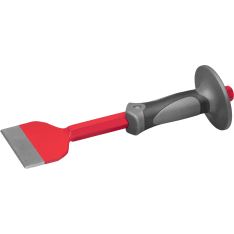 Magnum chisel with hand guard