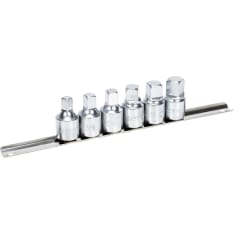 Drain plug socket set 1/2" 6pcs