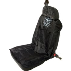 Emma black bench seat cover