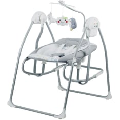 Emma Comfort 2-in-1 harmaa vauvakeinu / sitteri