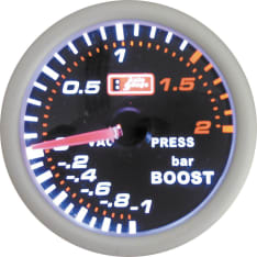 Autogauge smoke air pressure gauge