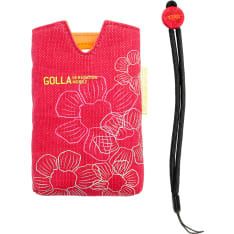 Golla Digi Sleeve Happy pink camera bag