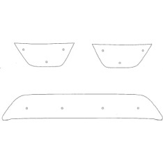 Tammers Mitsubishi Outlander 2007-2010 mask cover