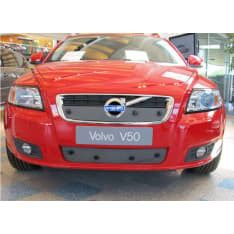 Tammers Volvo V50, partially closed radiator grille 2010- mask guard