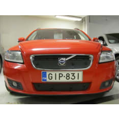 Tammers Volvo V50, partially closed radiator grill 2007-2010 mask guard