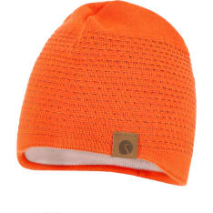 Salon Reflective Orange High-Visibility Merino Wool Beanie
