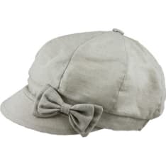 Salon Linen Cap Mia Linen Bow