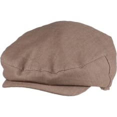Salon Flat Cap Natural mens hat