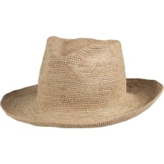 Salon Cowboy hat raffia crochet