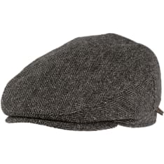 Salon Eero Gen Herringbone men's flat cap