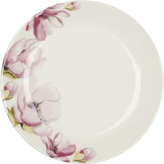 Gold ceramic Magnolia 18cm bread plate